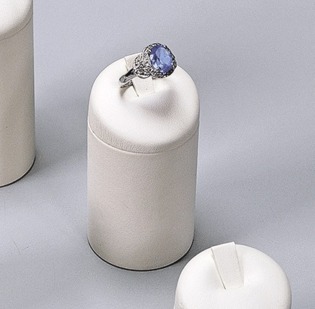 Espositori vetrina Italia per anello inclinato alto cm 7,5