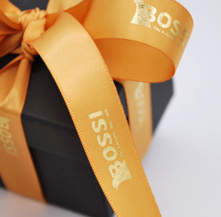 Nastro Doppio Raso Oriente altezza mm 19 stampa a caldo