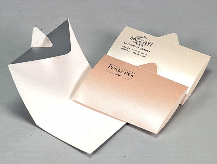 Biglietti di accompagnamento personalizzati con stampa a caldo - 1 di 1