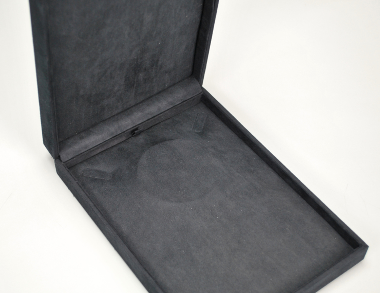 Serie Monza Camoscio astucci per gioielli - 9 di 11