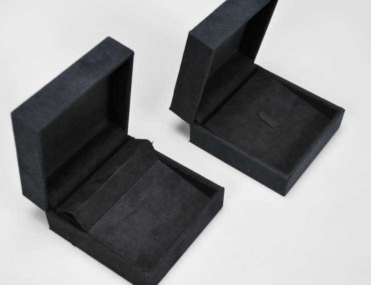 Serie Monza Camoscio astucci per gioielli - 11 di 11