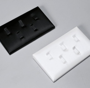 Espositori vetrina Satin supporto per 5 anelli