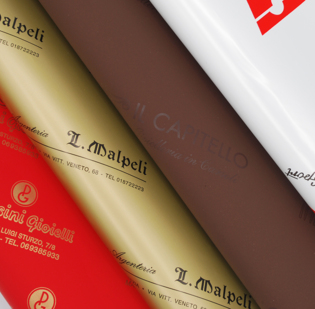 Carta Seta opaca non rigata Grammatura carta 60 gr/mq formato massimo cm 100 x 150. Specificare eventuali tagli minori