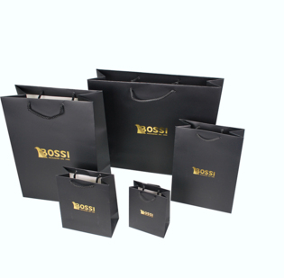 Borsa Itaca carta opaca non personalizzata cm 24 x 32 + 10 con corda in tinta 