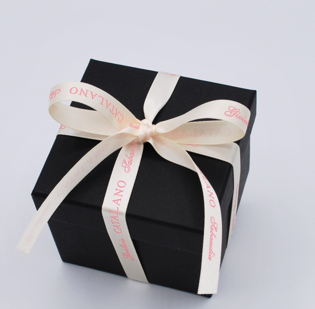 Nastro Doppio Raso Oriente altezza mm 9 stampa tipografica