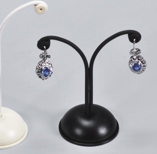 Espositori vetrina Italia per 1 paio orecchini alto cm 7