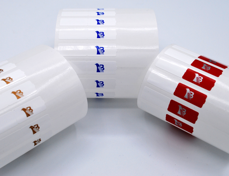 Segnaprezzi in PPL BIANCO ANONIMI o CON LOGO per stampanti trasferimento termico - 5 di 6