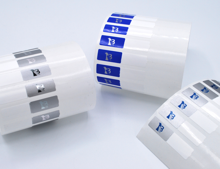 Segnaprezzi in PPL BIANCO ANONIMI o CON LOGO per stampanti trasferimento termico - 6 di 6