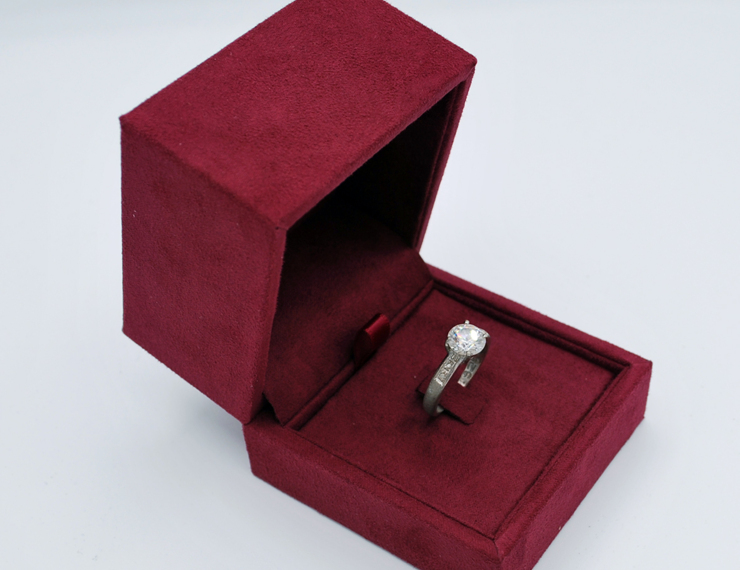 Serie Monza Camoscio astucci per gioielli - 1 di 11