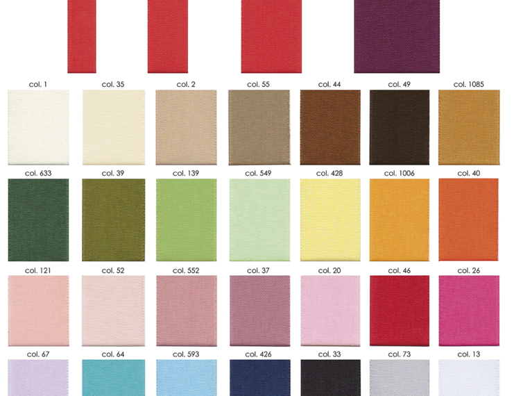 Nastro ECO TAFFETA ECOLOGICO RICICLATO al 100 % - 2 di 2