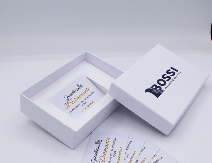 Tessere regalo in plastica rigida e astucci per gift card - 2 di 2